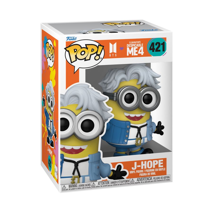 Despicable Me 4 - J-Hope Minion #421 Pop! Vinyl