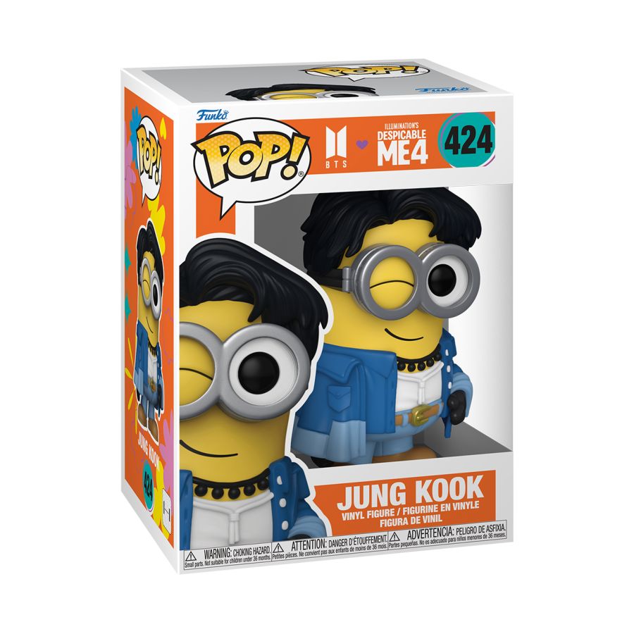 Despicable Me 4 - Jung Kook Minion #424 Pop! Vinyl