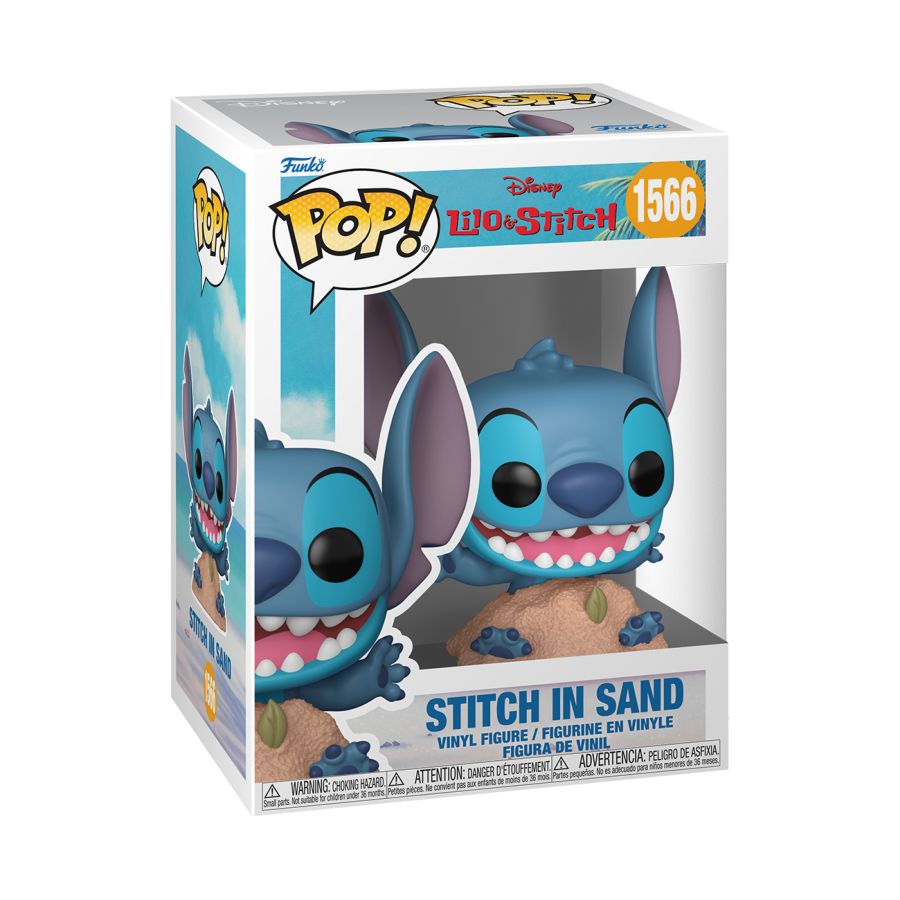 Lilo & Stitch #1566 - Stitch in Sand Pop! Vinyl