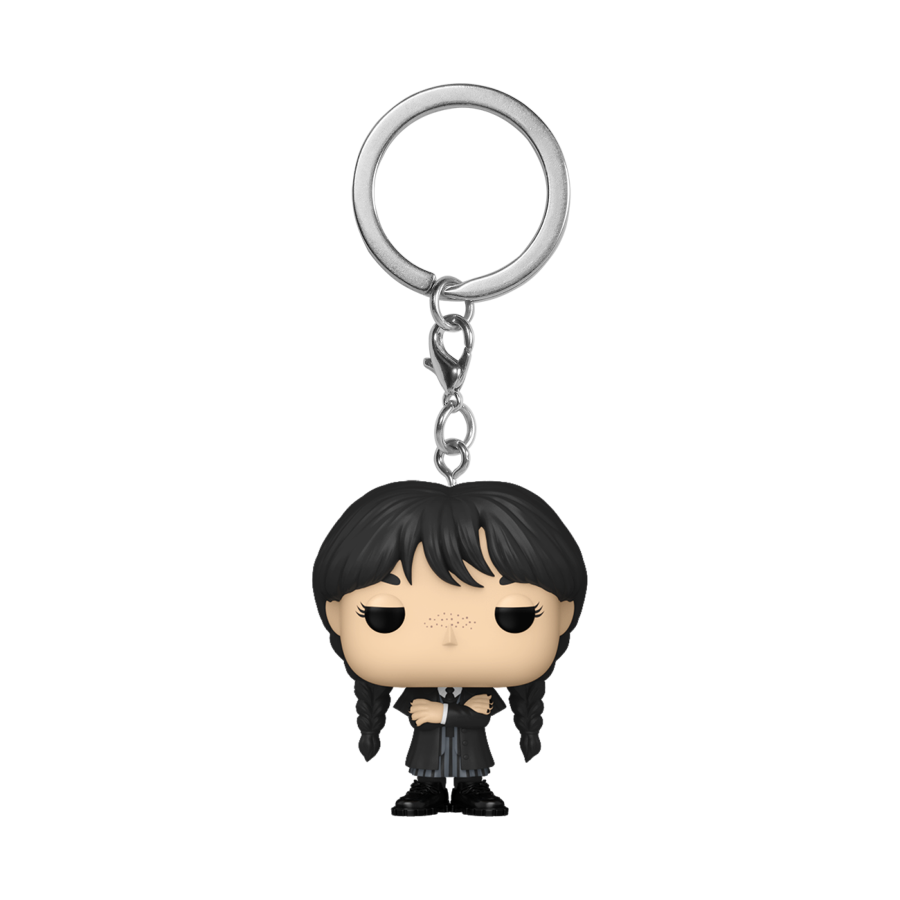 Wednesday (TV) - Wednesday Addams (Coat) Pop! Keychain