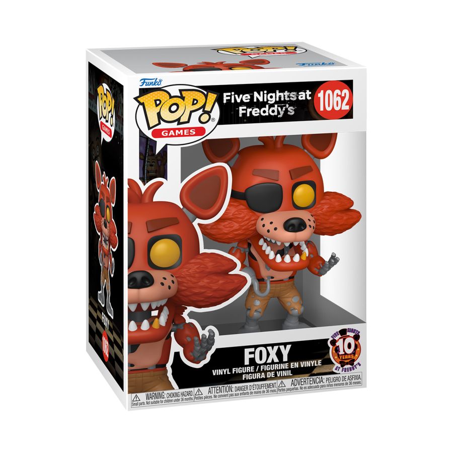 Five Nights at Freddy's #1062 - Foxy Pop! Vinyl