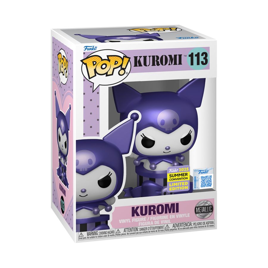 Hello Kitty - Kuromi Purple Metallic #113 Pop! Vinyl
