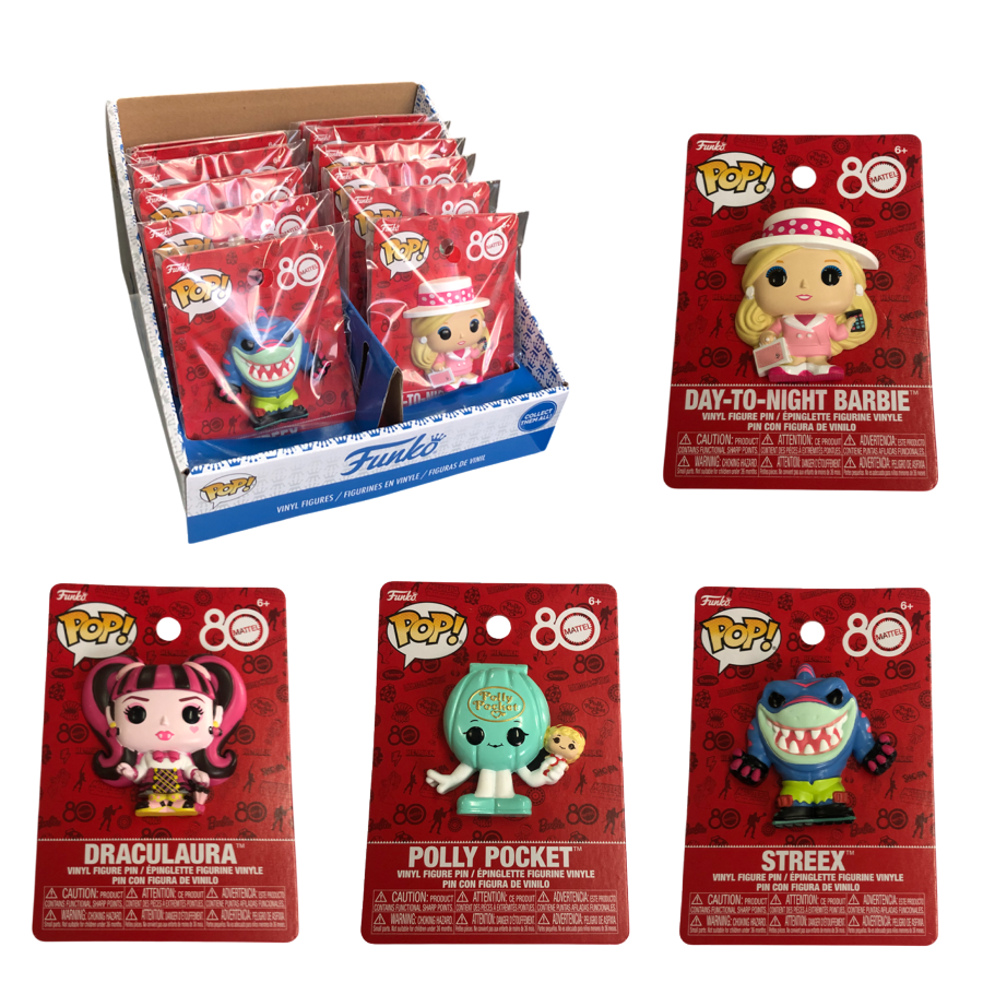 Retro Toys - Pop! PVC Pin Assortment