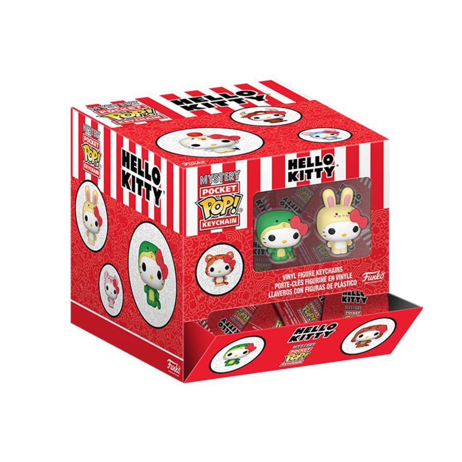 Hello Kitty – Animal Pop! Keychain Assortment
