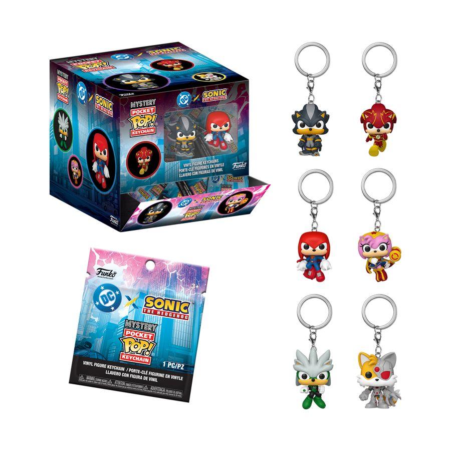 Justice League America X Sonic the Hedgehog – Pop! Keychain Assortment