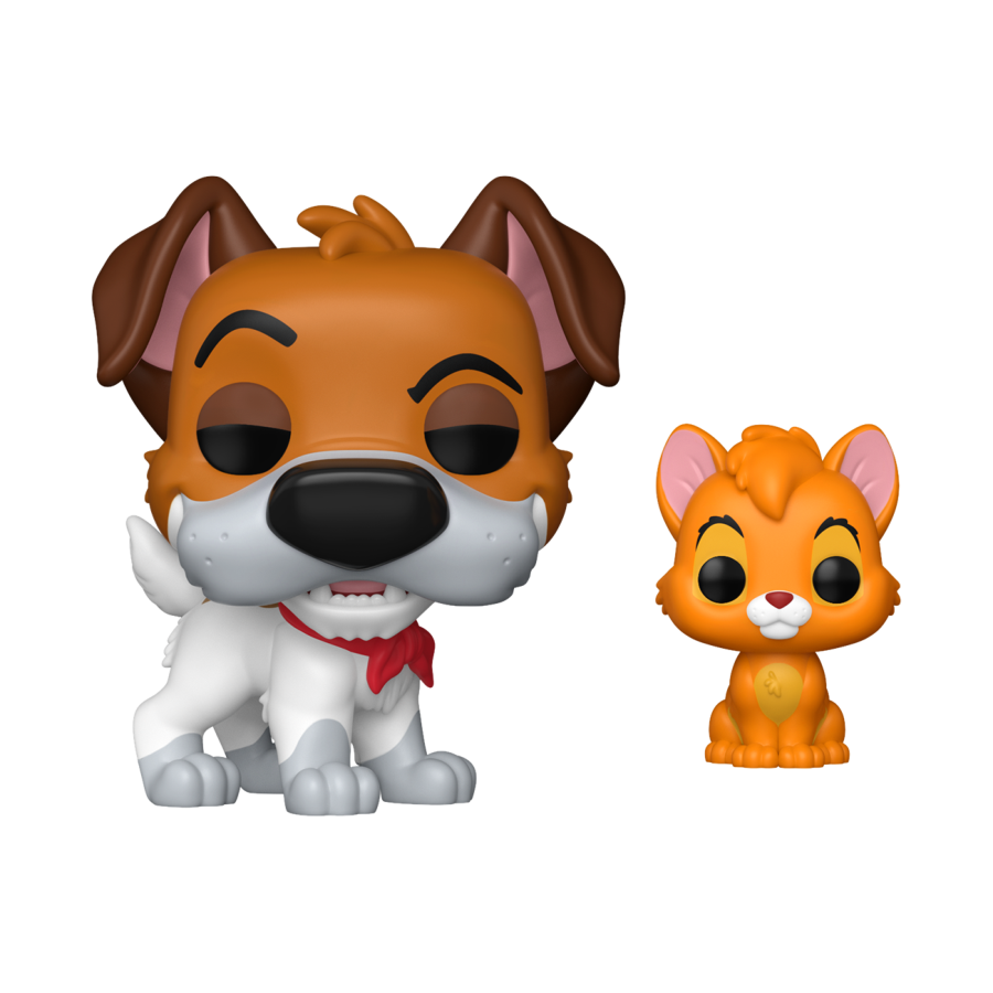 Dodger with Oliver #1705 Oliver and Company (1988) Pop! Vinyl