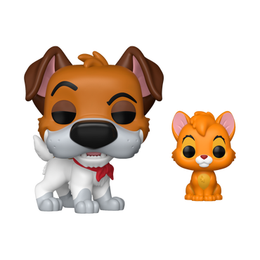 Dodger with Oliver #1705 Oliver and Company (1988) Pop! Vinyl