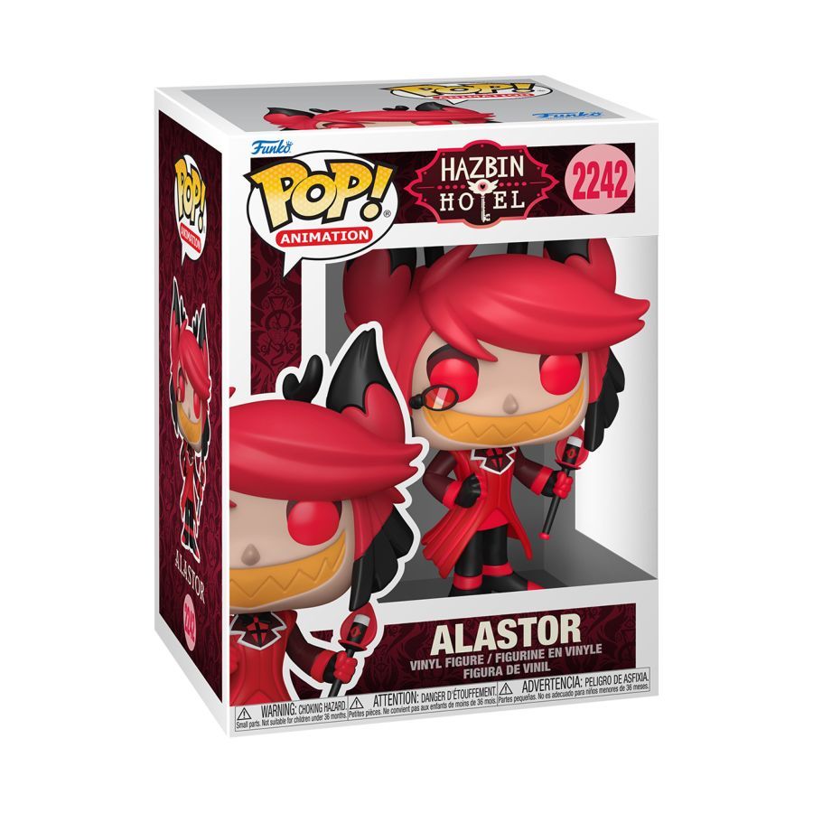 Alastor #2242 - Hazbin Hotel Pop! Vinyl