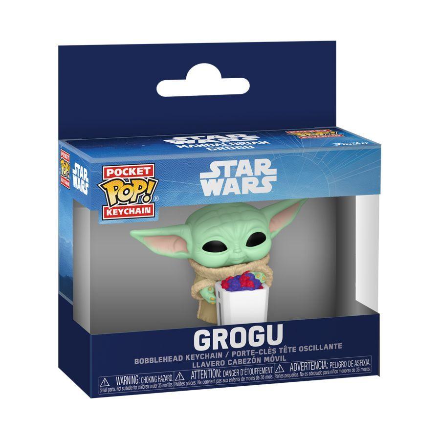 The Mandalorian & Grogu (2026) – Grogu with Food Pocket Pop! Keychain
