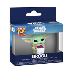 The Mandalorian & Grogu (2026) – Grogu with Food Pocket Pop! Keychain
