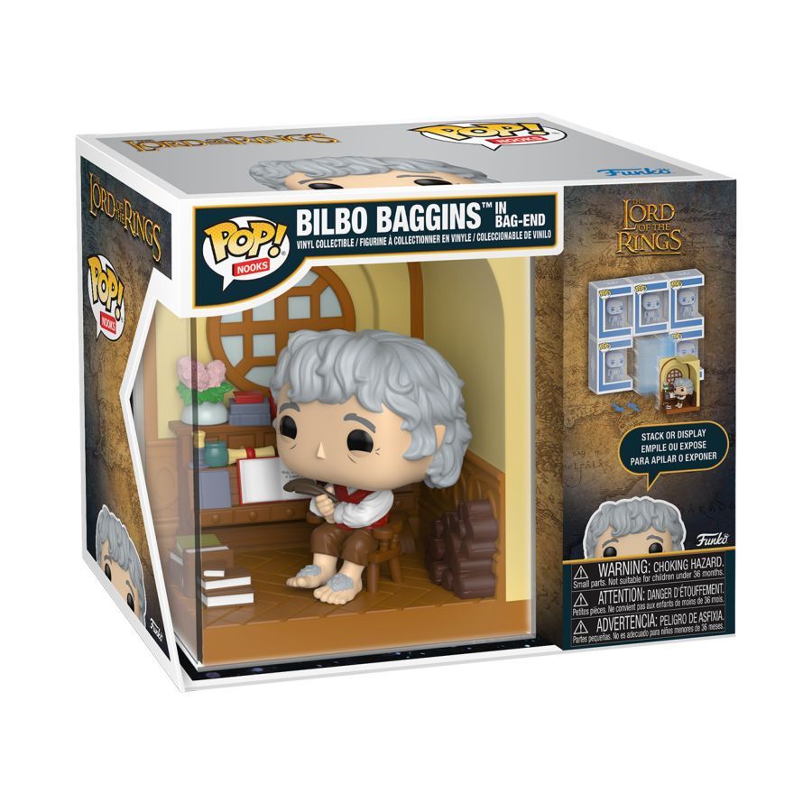 Bilbo Baggins In Bag-End The Lord of the Rings Pop! Nook
