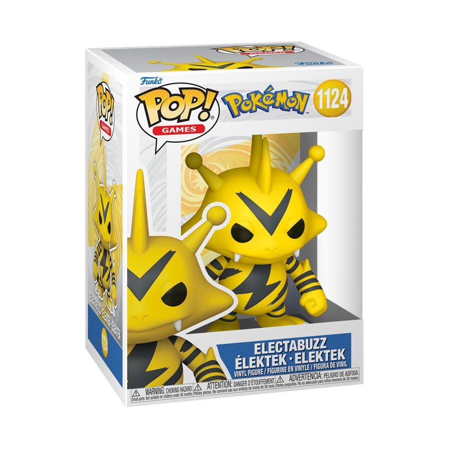 Electabuzz #1124 Pokemon Pop! Vinyl