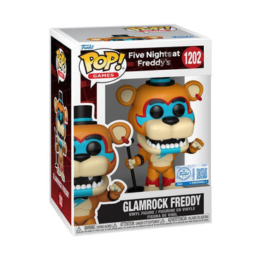 Glamrock Freddy #1202 Five Nights at Freddy's Pop! Vinyl