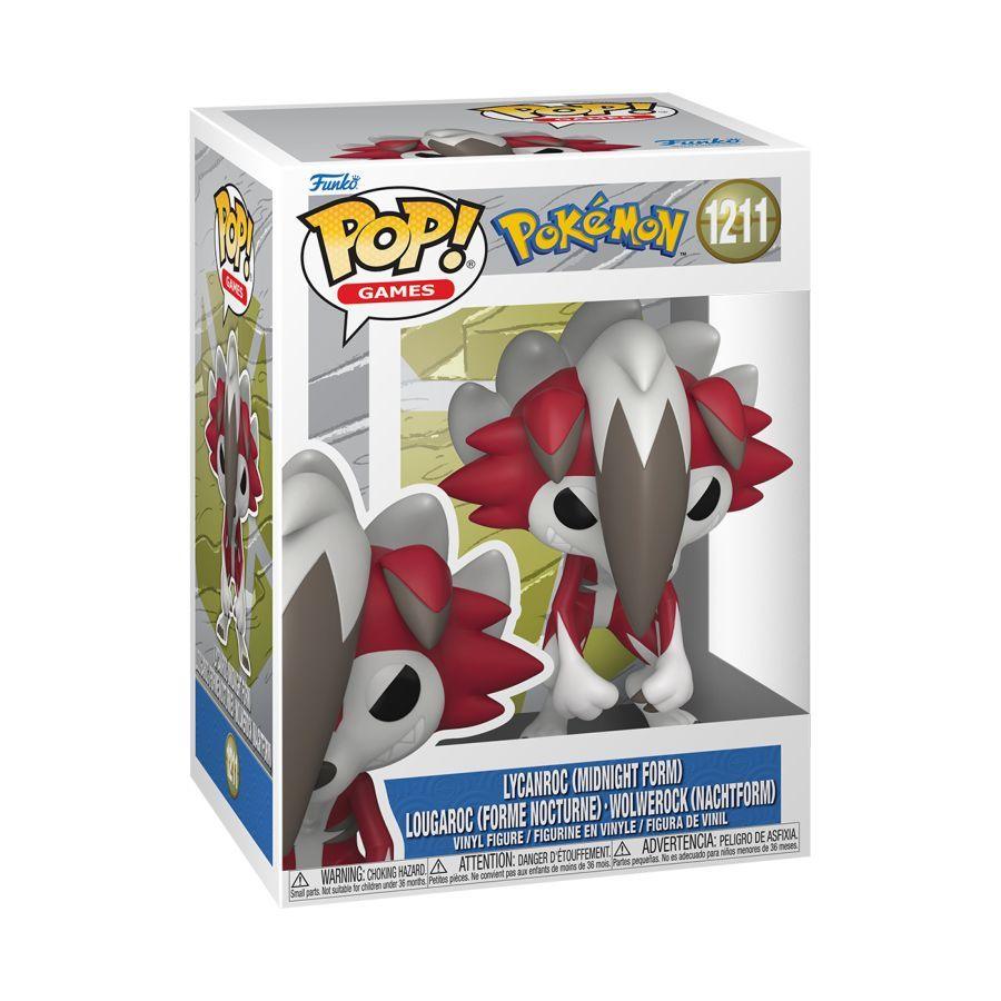 Lycanroc (Midnight Form) # 1211 - Pokemon Pop! Vinyl