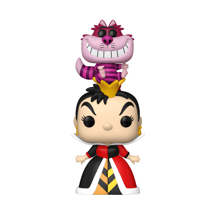 Queen of Hearts with Cheshire Cat #1771 - Alice in Wonderland (1951) Pop! Vinyl
