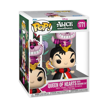Queen of Hearts with Cheshire Cat #1771 - Alice in Wonderland (1951) Pop! Vinyl