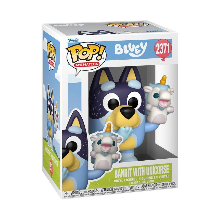 Bandit with Unicorse 2371 - Bluey Pop! Vinyl