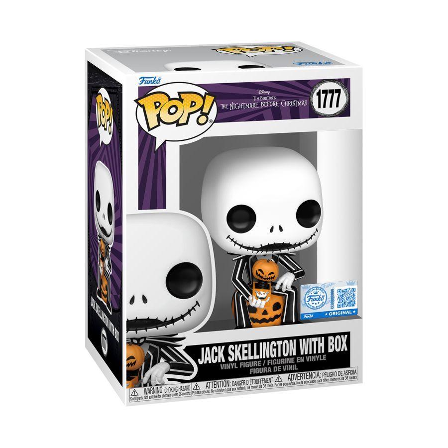 Jack Skellington with Box #1777 - The Nightmare Before Christmas Pop! Vinyl
