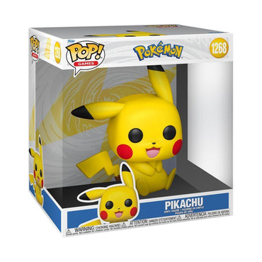 Pikachu (Sitting) 10″ #1268 - Pokemon Pop! Vinyl