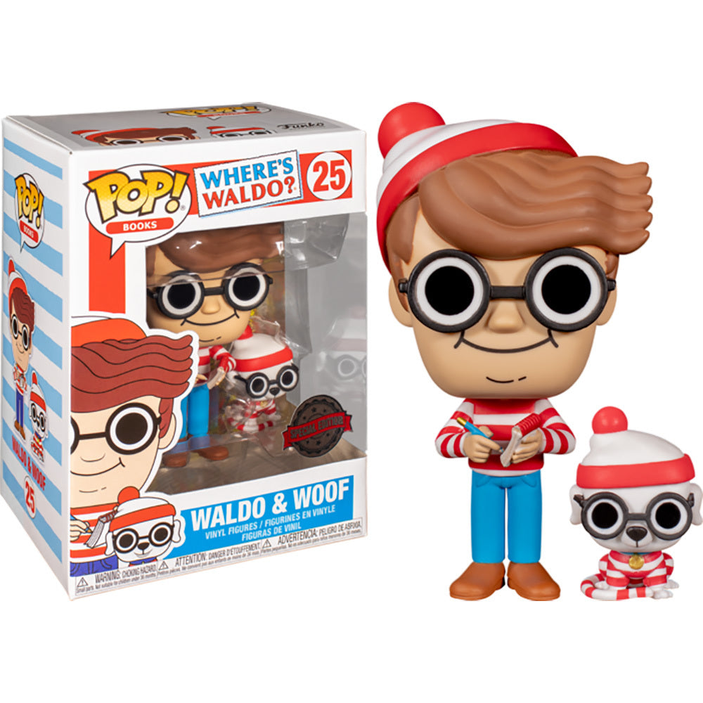 Waldo & Woof (Special Edition) #25 Where's Waldo? Pop! Vinyl