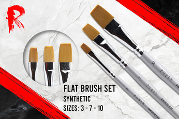 Ronin Games Brushes - Flat Set