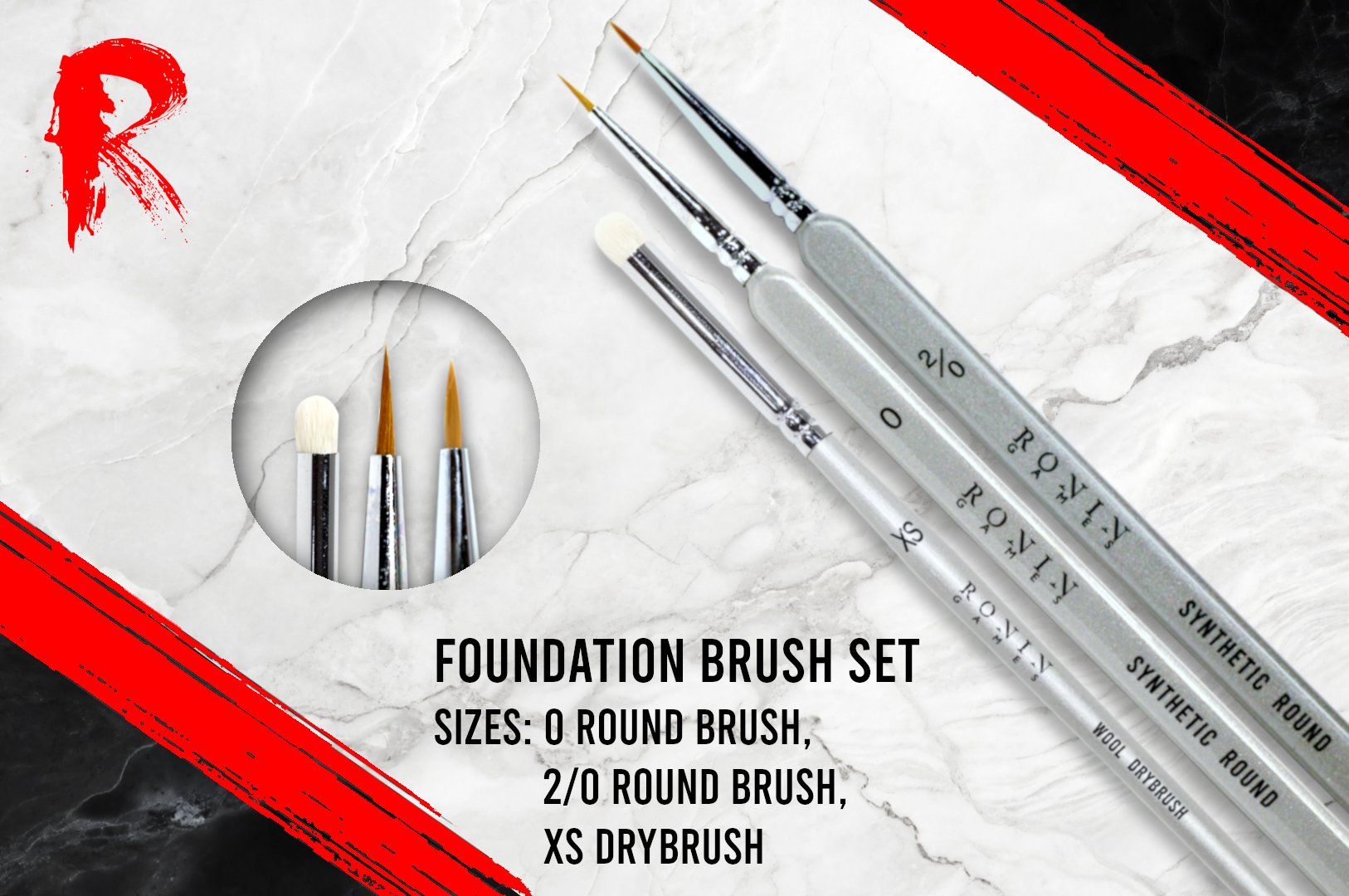 Ronin Games Brushes - Foundation Set