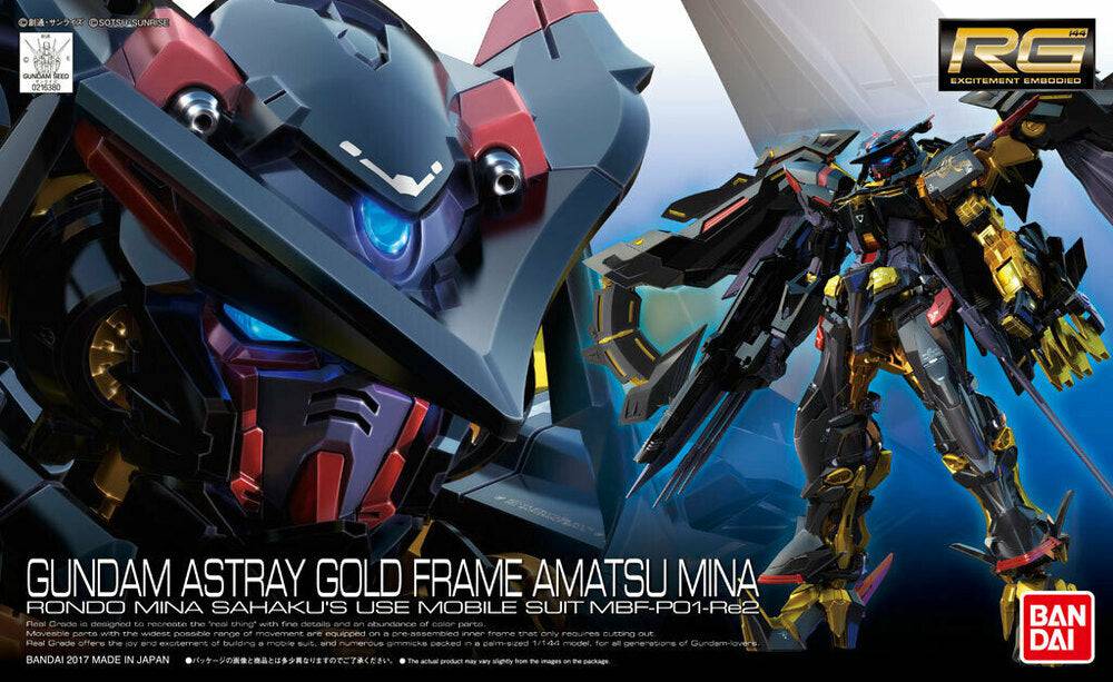 Gundam: Real Grade 1/144 Gundam Astray Gold Frame Amatsu Mina
