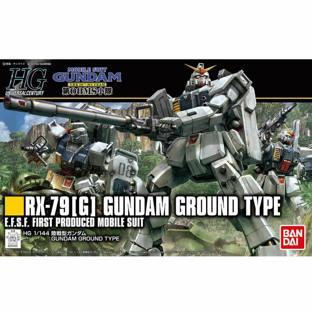Gundam: High Grade Universal Century - 1/144 RX-79 Gundam Ground Type