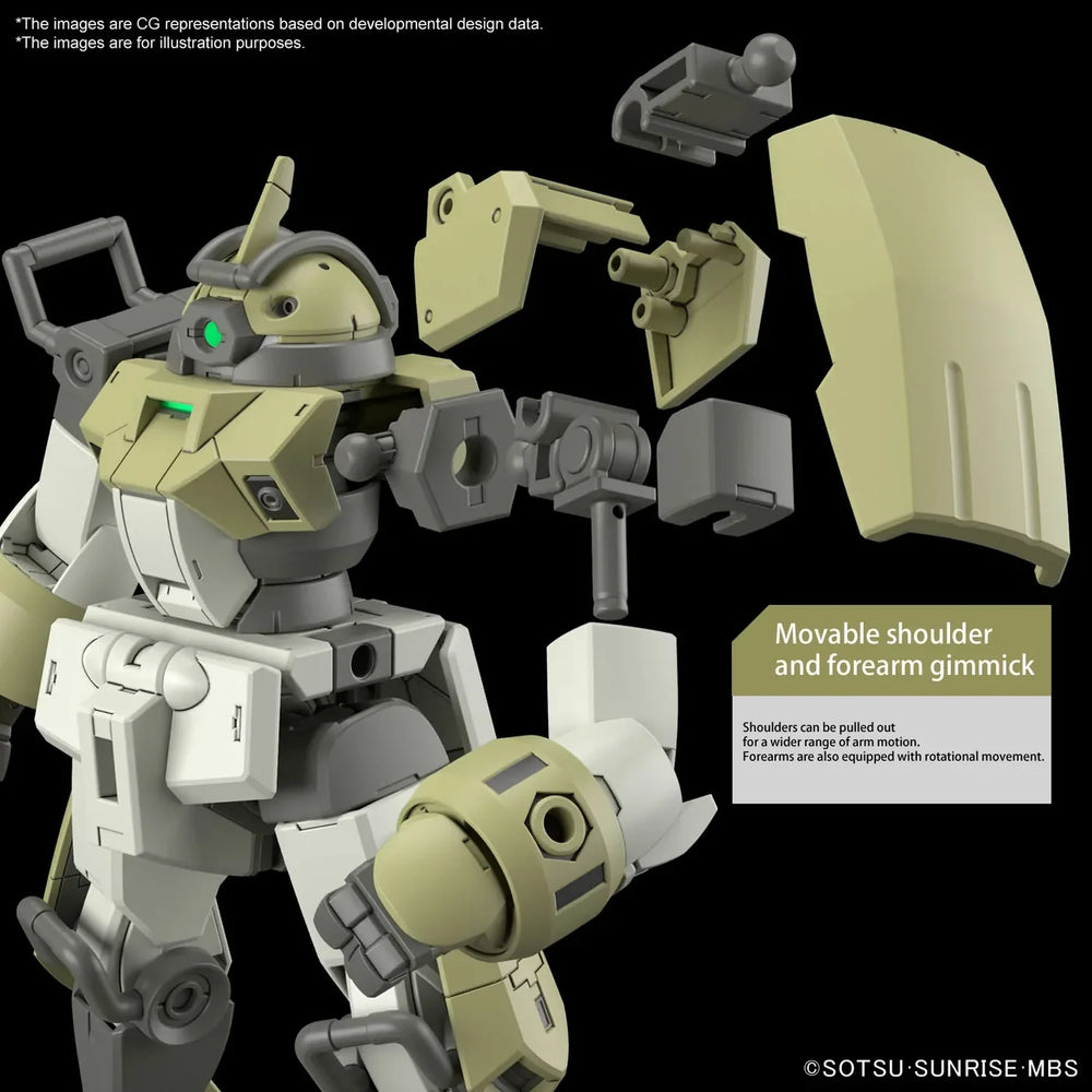 Gundam: High Grade 1/144 CHUCHUS DEMI TRAINER