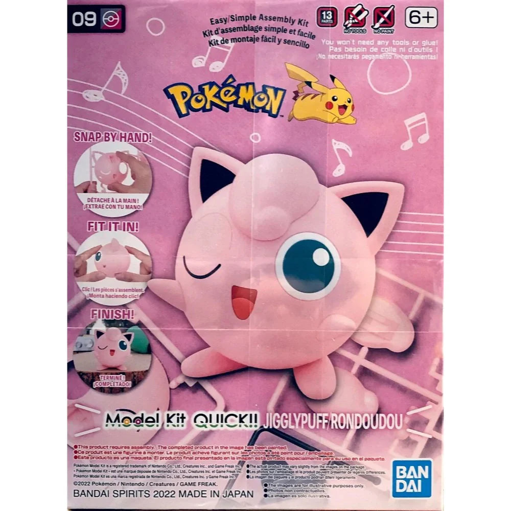 Pokemon Model Kit QUICK!! - Jigglypuff 09