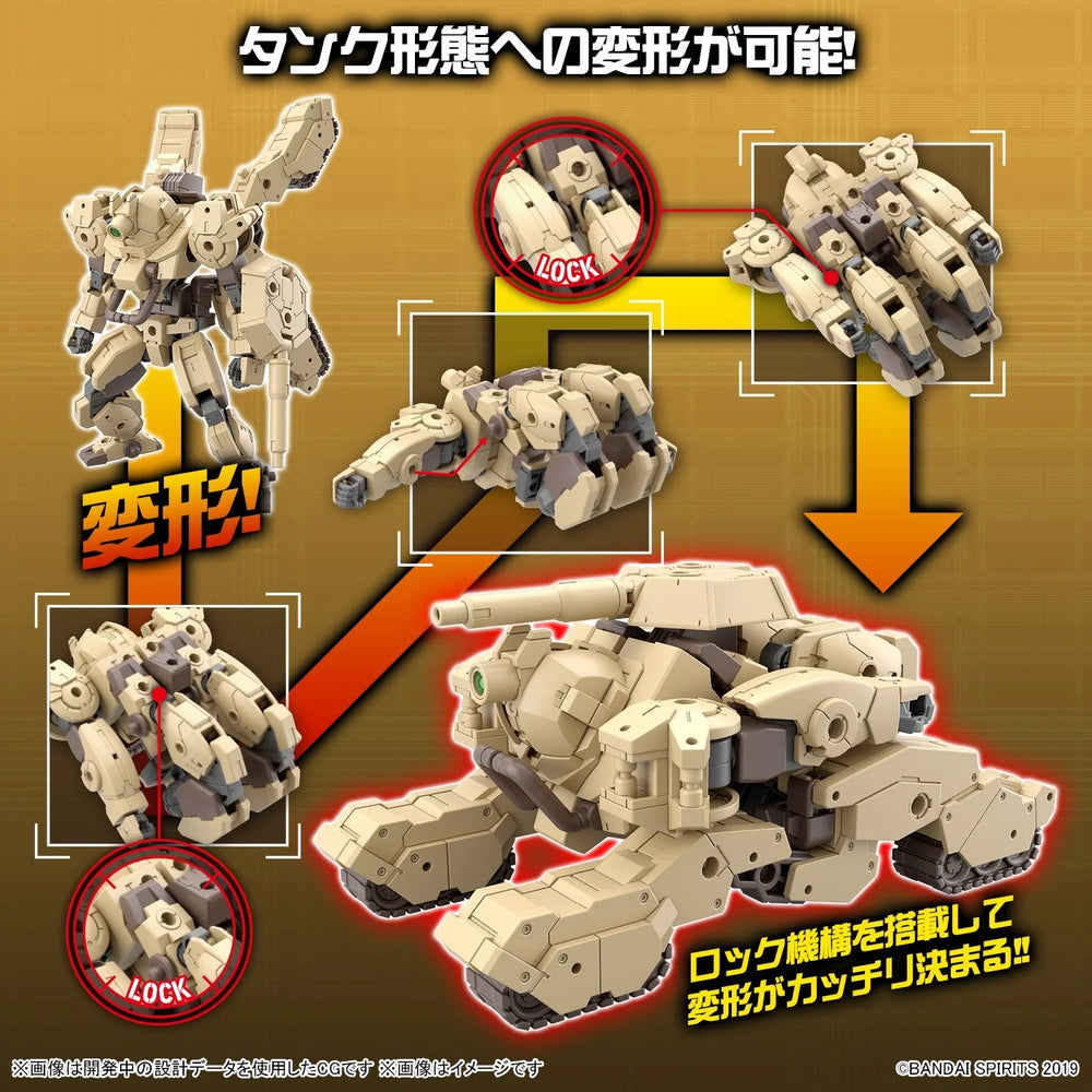 Bandai 30 Minute Missions - 1/144 bEXM-33T Volpanova (TANK Ver.)