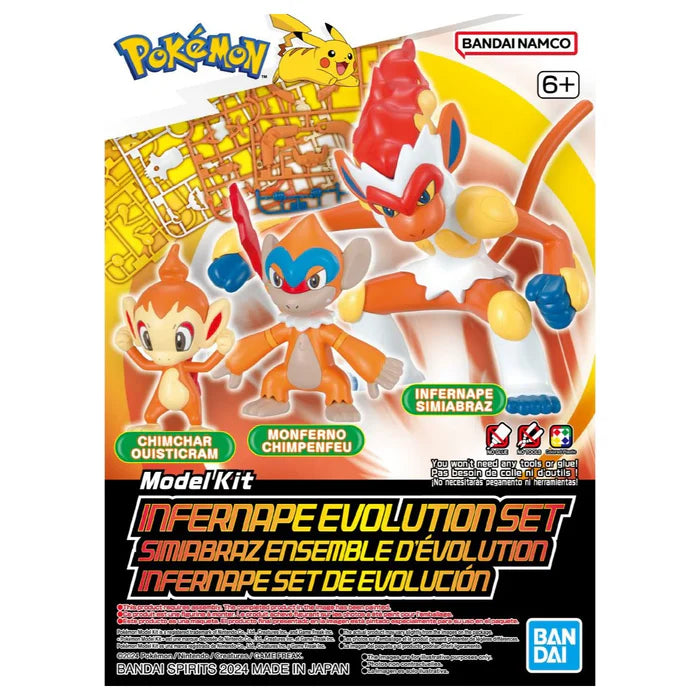 Bandai Pokemon Pokemon Model Kit Infernape Evolution Set