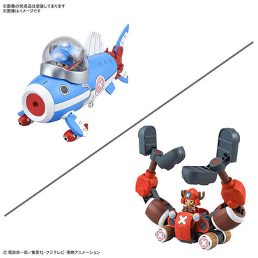 One Piece: Chopper Robot 3&5 (Chopper Submarine & Chopper Crane) Model Kit Set