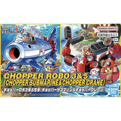 One Piece: Chopper Robot 3&5 (Chopper Submarine & Chopper Crane) Model Kit Set