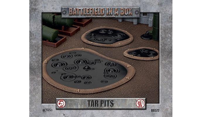 Battlefield in a Box: Tar Pits (x2) - 30mm