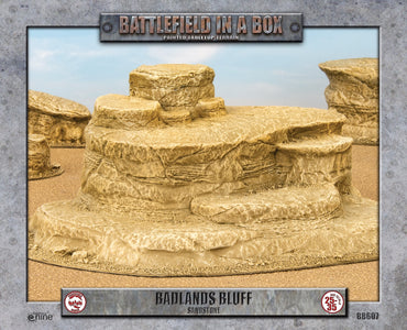 Battlefield in a Box: Badlands Bluff - Sandstone (x1)