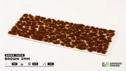 Gamers Grass - Tufts: Brown 2mm