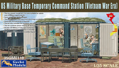 Gecko 1/35 US Military Base Temporary Command Station(Vietnam War Era) Plastic Model Kit