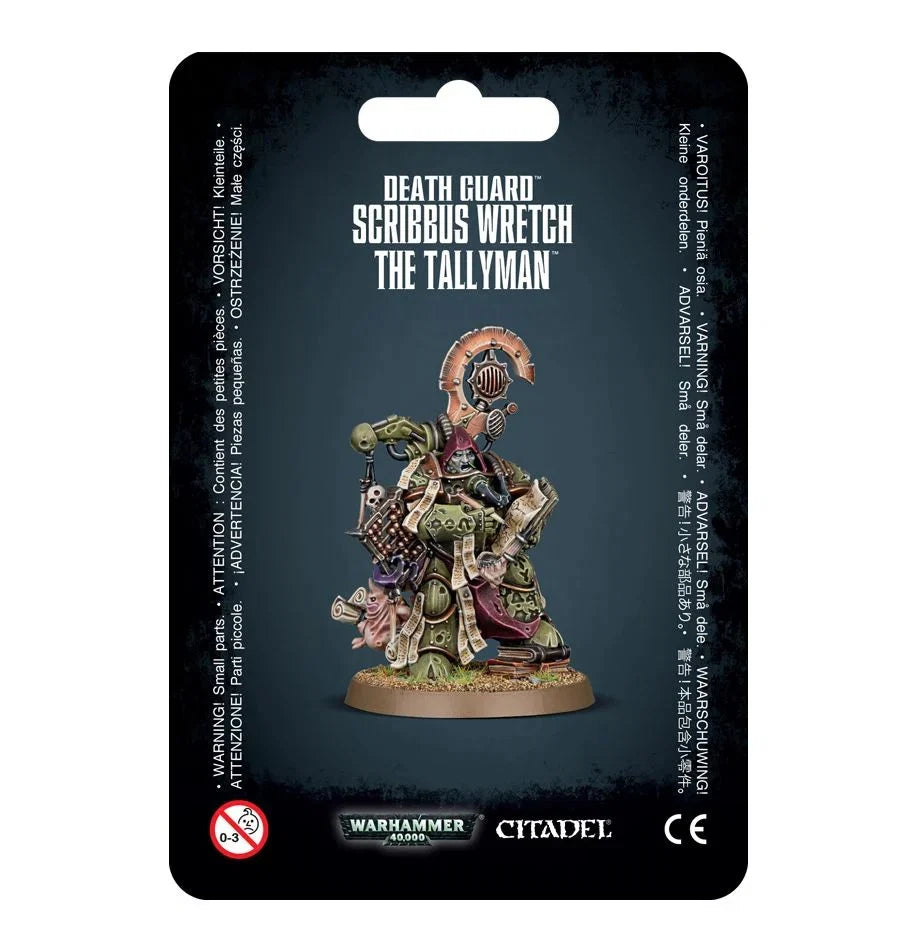 Warhammer 40,000: Death Guard Scribbus Wretch the Tallyman