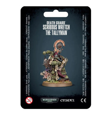 Warhammer 40,000: Death Guard Scribbus Wretch the Tallyman