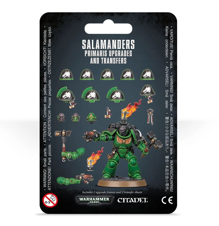Warhammer 40,000: Salamanders Primaris Upgrades & Transfers