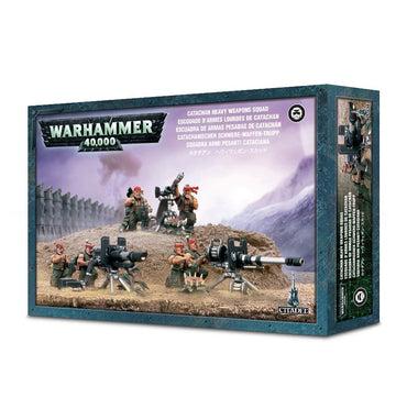 Warhammer 40,000: Astra Militarum Catachan Heavy Weapons Squad - Local pick-up only