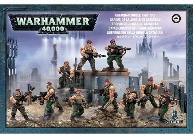 Warhammer 40,000: Astra Militarum Catachan Jungle Fighters - Local pick-up only