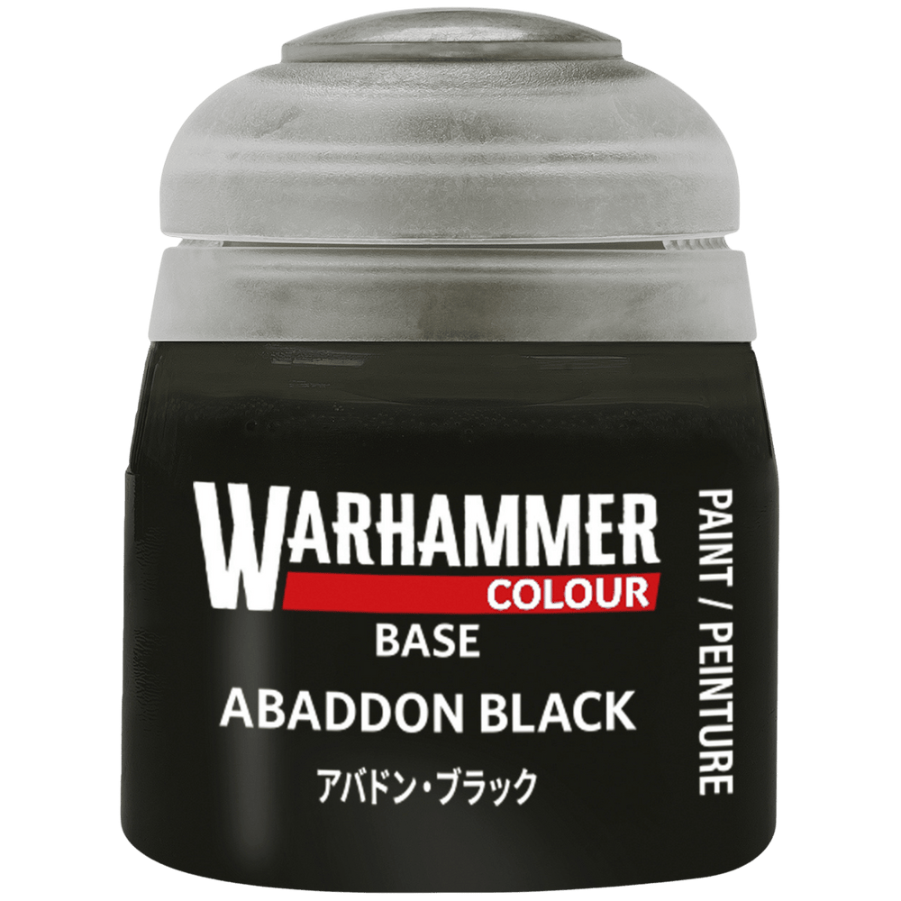 Warhammer Colour Base - Abaddon Black