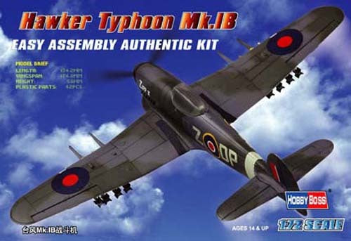 HOBBYBOSS MODELS HAWKER TYPHOON MK IB