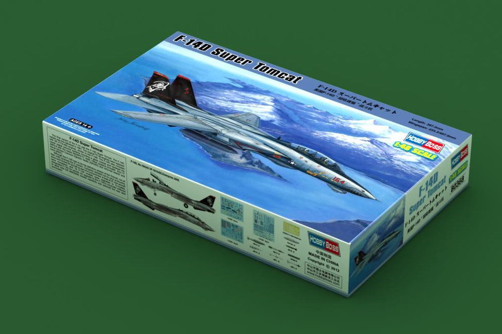 HobbyBoss 1/48 F-14D Super Tomcat Plastic Model Kit