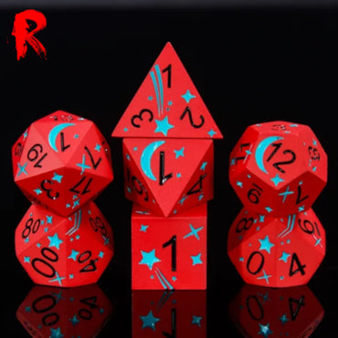 Moonshot - Blue Stars and Red Metal - Ronin Dice - HDFD-95