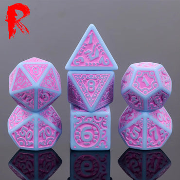 Amaranth Trance - RPG Acrylic 7 Dice Set - Ronin Games - HDO-50