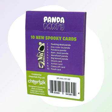 Panda Party Game - Halloween Party Bambooster Expansion