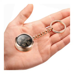 Keychain Mini Metal Dice (Copper) - Rose Gold - Ronin Games MT-014